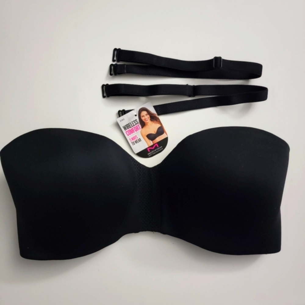 Maidenform Wireless Comfort 5 Ways To Wear Black Bra Size 34D